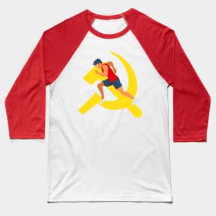 Hammer and sickle as a proletarian solidarity symbol Baseball T-Shirt